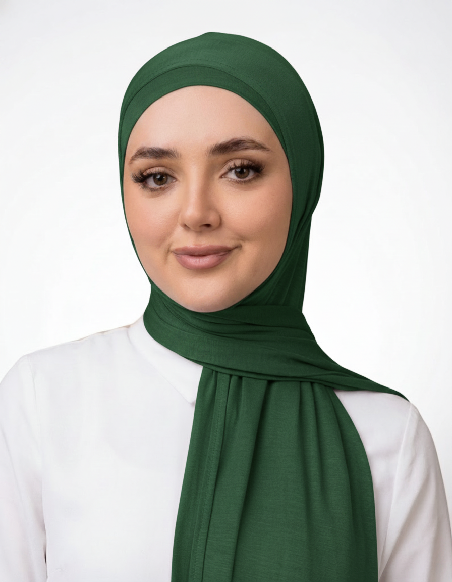 Premium Soft Stretch Two Piece Jersey Hijab