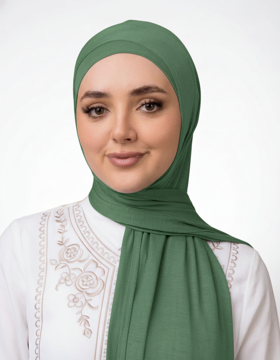 Premium Soft Stretch Two Piece Jersey Hijab