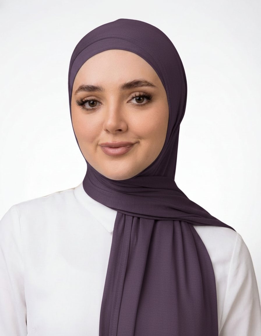 Premium Soft Stretch Two Piece Jersey Hijab