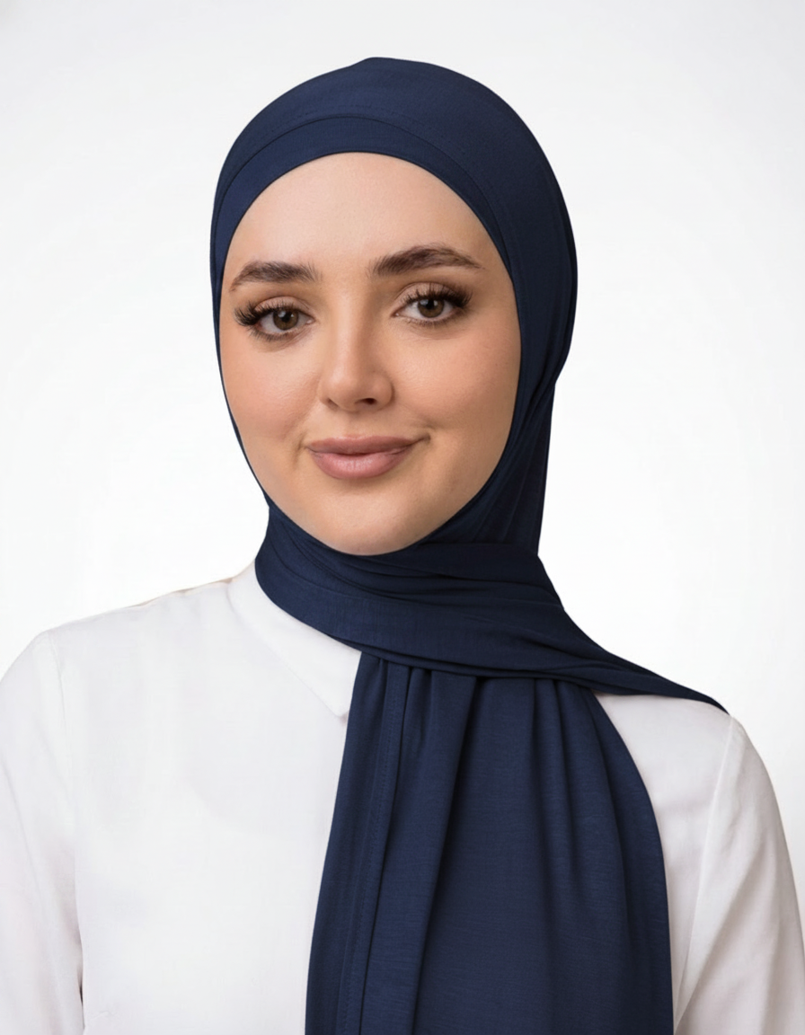 Premium Soft Stretch Two Piece Jersey Hijab