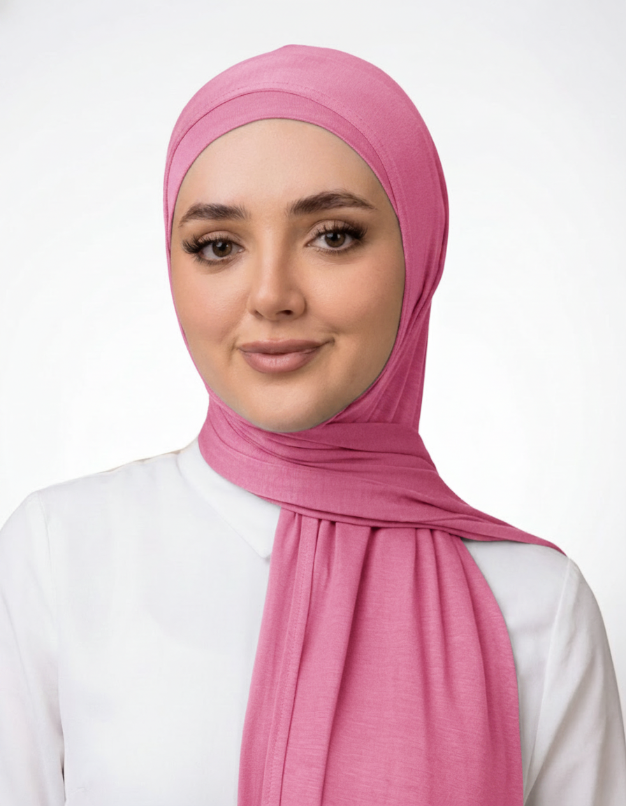 Premium Soft Stretch Two Piece Jersey Hijab