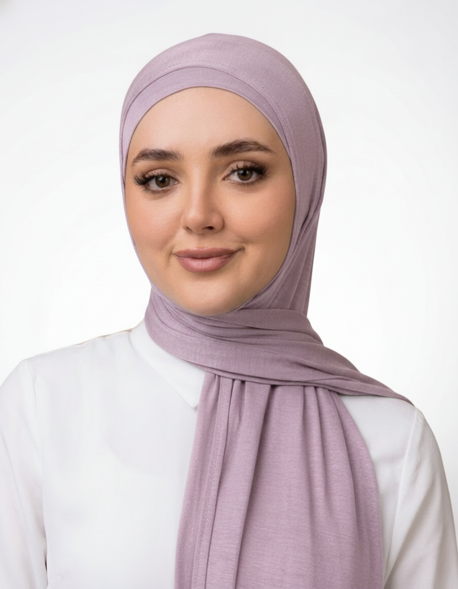 Premium Soft Stretch Two Piece Jersey Hijab