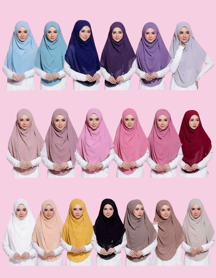 Solid Color Chiffon Shawls