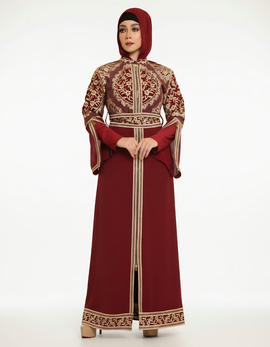 Shorouq Silk Kaftan