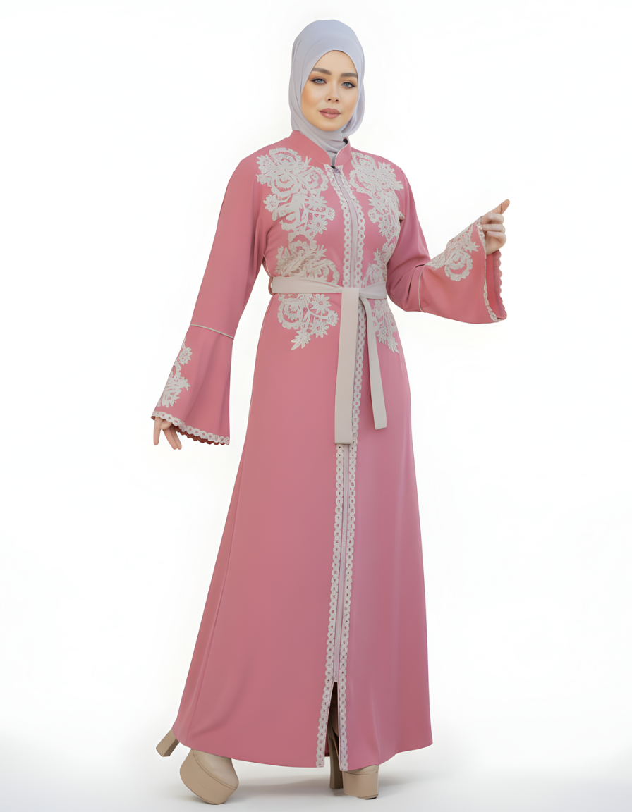 Laser Embroidery Dress