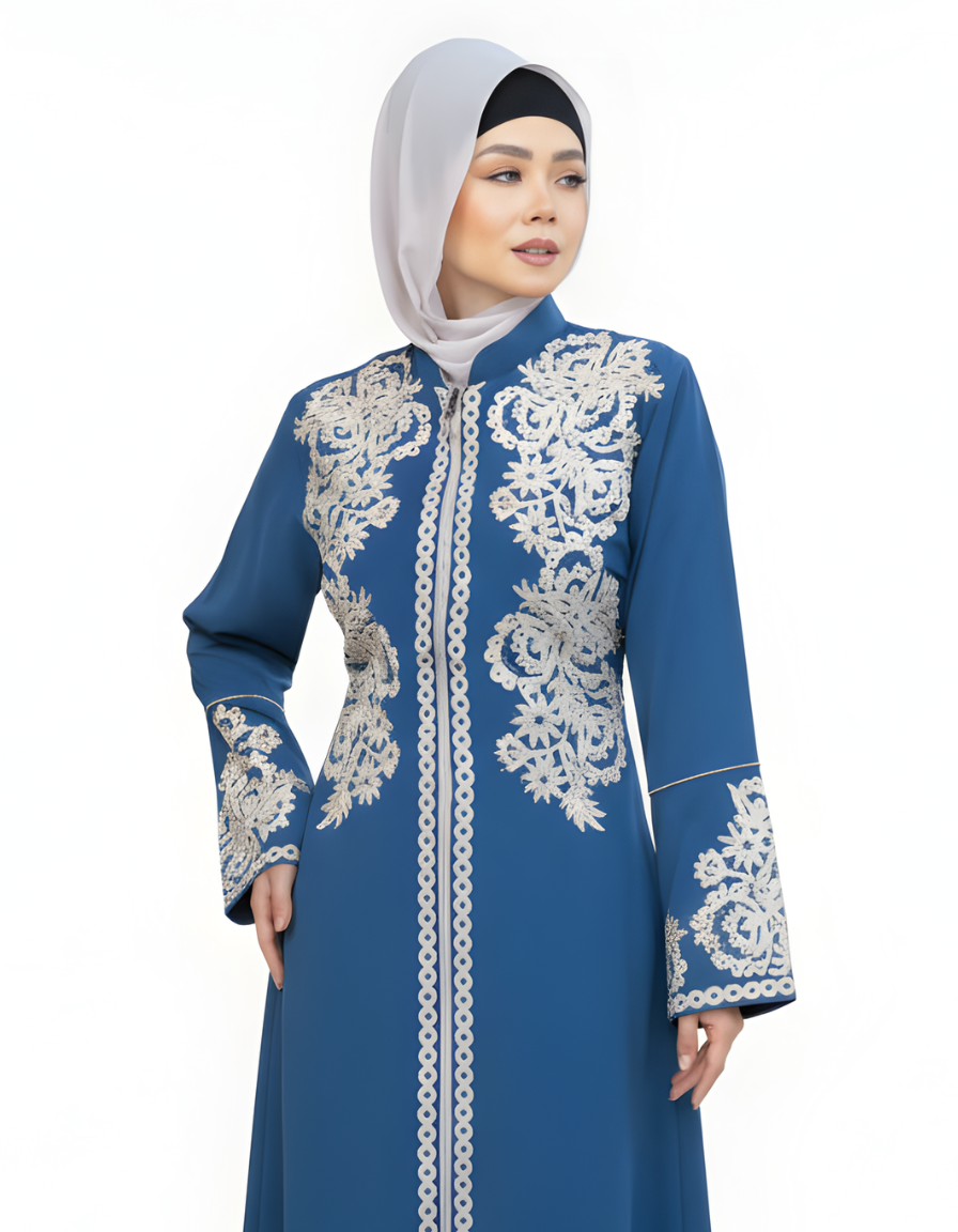 Laser Embroidery Dress