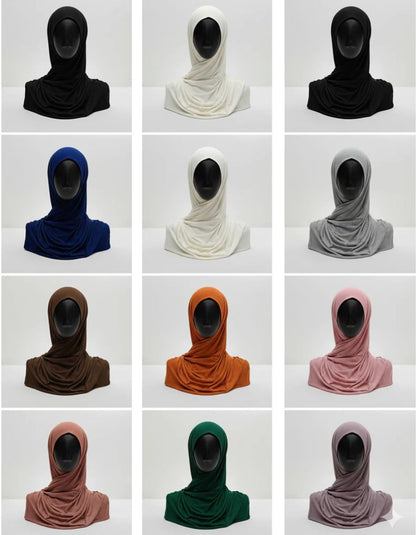 Premium Soft Stretch Jersey Hijab